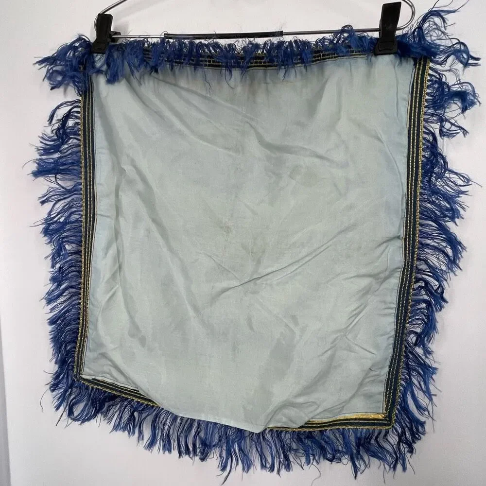 1940’s WWII Syracuse Air Force Base pillow sham. 17.5” square .
